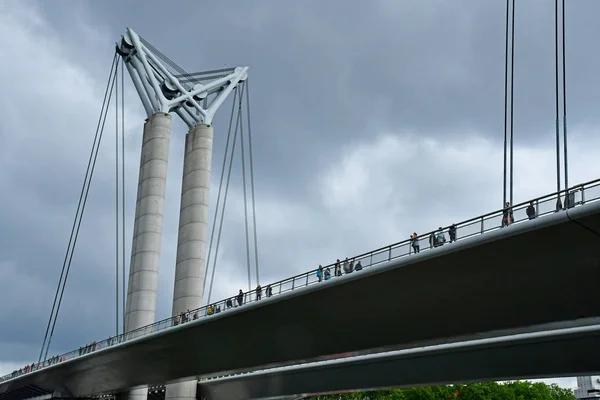Rouen, Fransa - 10 Haziran 2019: Pierre Corneilles Köprüsü — Stok fotoğraf