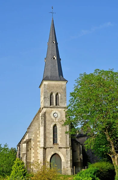 Sasnières ; France - 30 juin 2019 : village de Sasnières — Photo