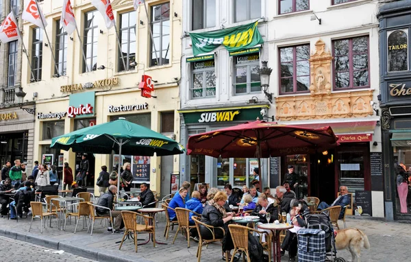 Belgium, picturesque city of Brussels — Stock Photo, Image