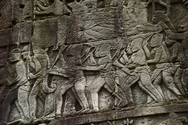 Siem Reap; A Kambodzsai Királyság - augusztus 24-2018: Angkor Bajon-t — Stock Fotó