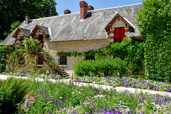 Chaumont sur Loire；France - june 29 2019：castle farm — 图库照片