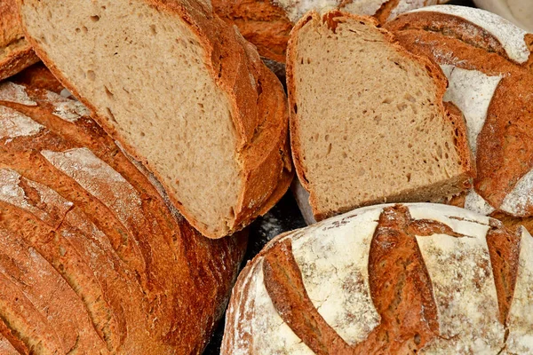 Villarceaux, Frankrijk-9 2019 juni: brood — Stockfoto