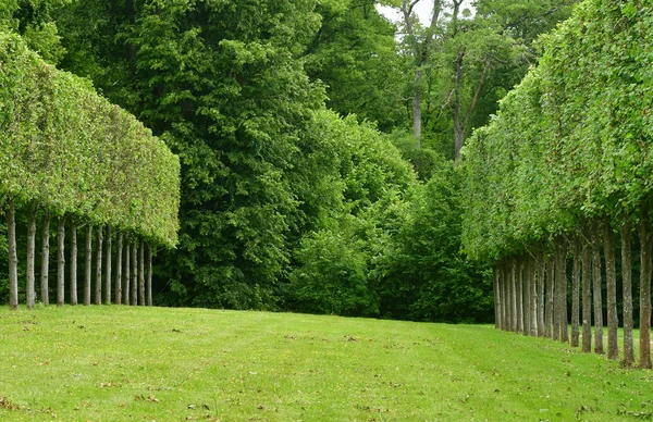 Villarceaux, França - 9 de junho de 2019: castelo histórico — Fotografia de Stock