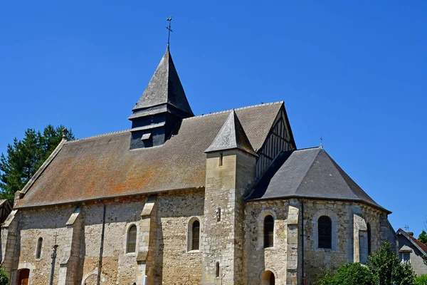 Harquency; Franța - 2 iulie 2019: Biserica Saint Pierre — Fotografie, imagine de stoc