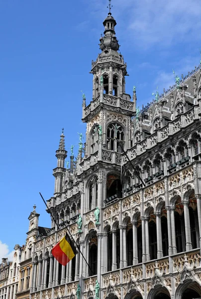 Bélgica, pintoresca Grand Place de Bruselas — Foto de Stock