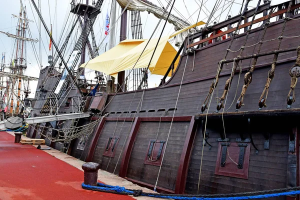 Rouen, France - june 10 2019 : El Galeon 2010 — Stock Photo, Image