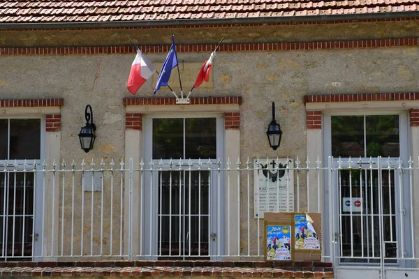 Gadancourt, Francia - 24 maggio 2019: municipio — Foto Stock