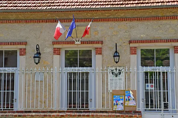 Gadancourt, Francia - 24 maggio 2019: municipio — Foto Stock