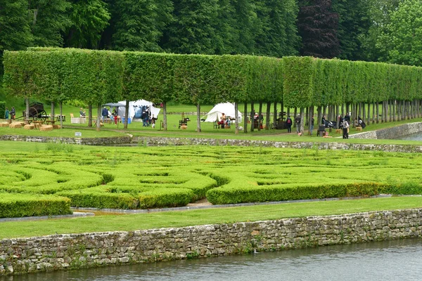 Villarceaux, Francia - 9 de junio de 2019: castillo histórico —  Fotos de Stock