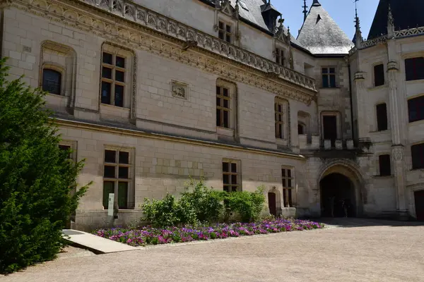 Chaumont sur Loire; Frankrike-juni 29 2019: renässansen fortsä — Stockfoto