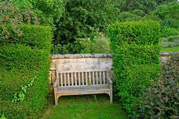 Sasnieres; Francia - 30 de junio de 2019: du Plessis Sasnieres garden —  Fotos de Stock