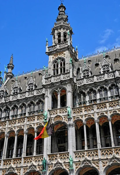 Bélgica, pintoresca Grand Place de Bruselas — Foto de Stock