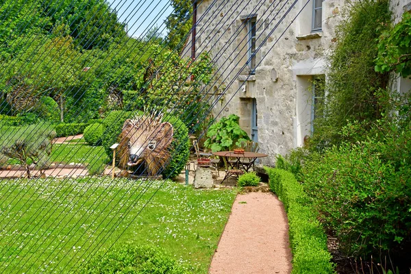 Wy dit joli village; Francia - 24 de mayo de 2019: el pequeño pueblo — Foto de Stock