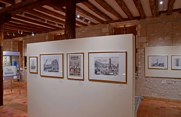 Vendome; França - 28 de junho de 2019: o museu Vendome — Fotografia de Stock