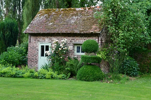 Sasnieres; France - june 30 2019: du Plessis Sasnieres garden — Stock Photo, Image