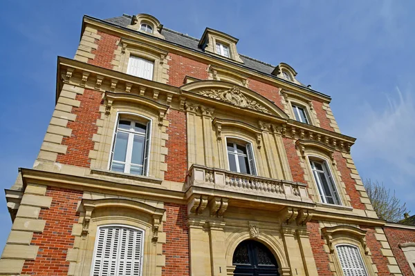 Saint-Germain-en-Laye; Frankrijk-april 20 2019: stadscentrum — Stockfoto