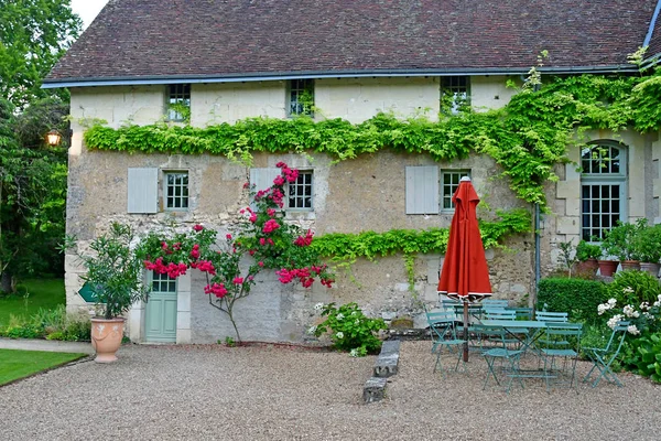 Sasnières ; France - 30 juin 2019 : du Plessis Jardin des Sasnières — Photo