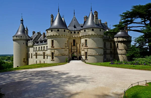 Chaumont sur Loire; Francia - 29 de junio de 2019: el castillo renacentista —  Fotos de Stock
