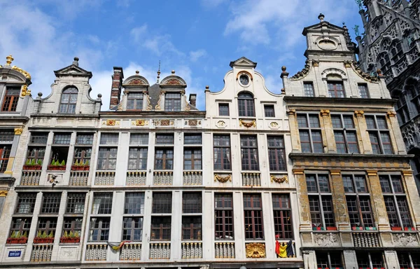 Belgia, malowniczego Wielkiego Placu w Brukseli — Zdjęcie stockowe