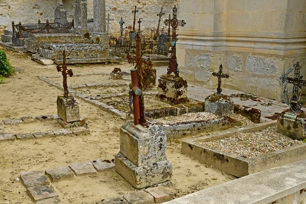 Guiry en Vexin, France - 24 mai 2019 : le cimetière — Photo