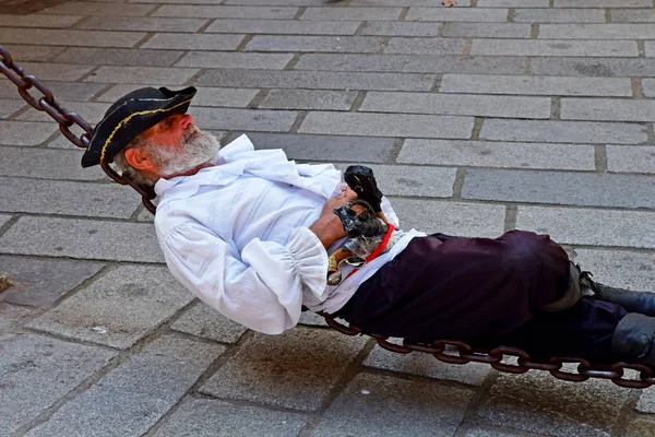 Saint-Malo; Frankrijk-juli 28 2019: pittoreske stad in de zomer — Stockfoto