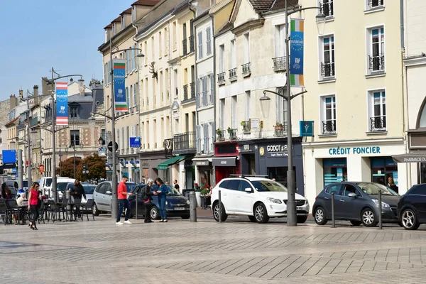 Saint Germain en Laye ; France - 20 avril 2019 : centre-ville — Photo