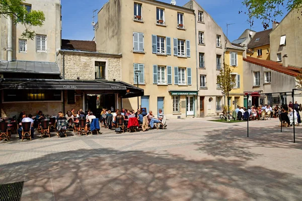 Saint germain en laye; frankreich - 20. april 2019: stadtzentrum — Stockfoto