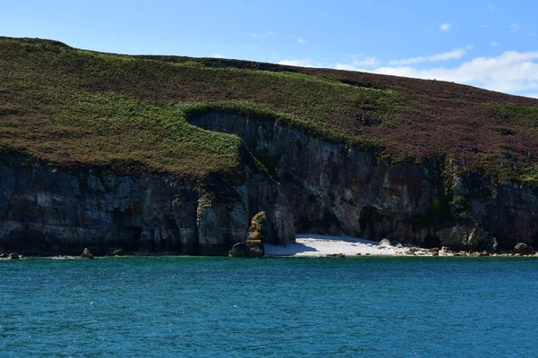 Plevenon; Francia - 28 de julio de 2019: el Cap Frehel — Foto de Stock