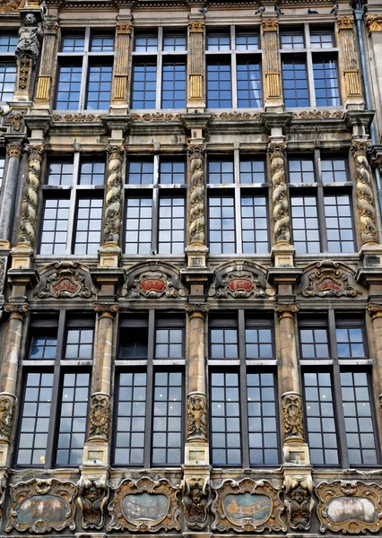 Belgium, picturesque Grand Place of  Brussels — Stock Photo, Image