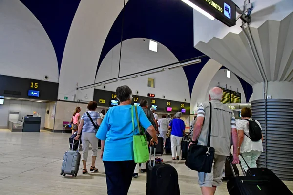 Sevilla; Espanha - 29 de agosto de 2019: Aeroporto de San Pablo — Fotografia de Stock