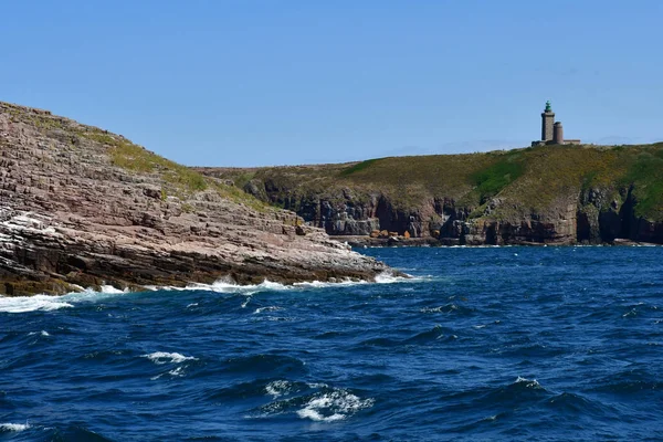 Plevenon; França - 28 de julho de 2019: o Cap Frehel — Fotografia de Stock