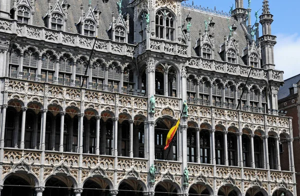 Belgien, pittoreska Bryssels grand place — Stockfoto