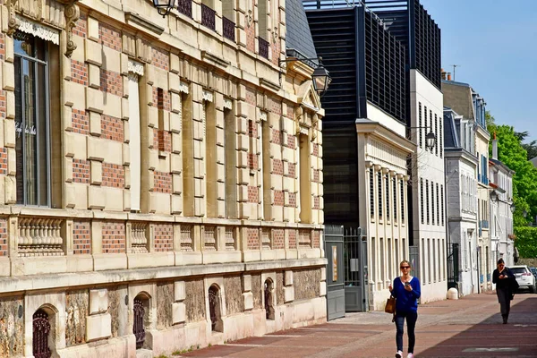 Saint Germain en Laye; Francia - 20 aprile 2019: centro della città — Foto Stock