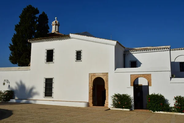 Palos de la Frontera; Spain - august 28 2019 : monastery of la R — Stock Photo, Image