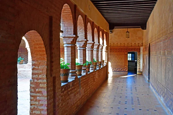 Palos de la Frontera; Spain - august 28 2019 : monastery of la R — Stock Photo, Image