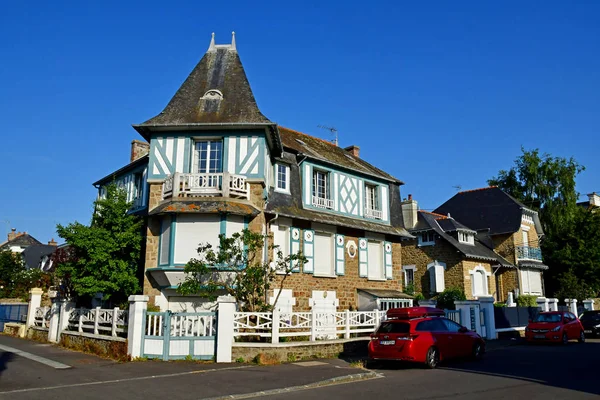 Saint Malo; Frankreich - 28. Juli 2019: malerische Stadt im Sommer — Stockfoto