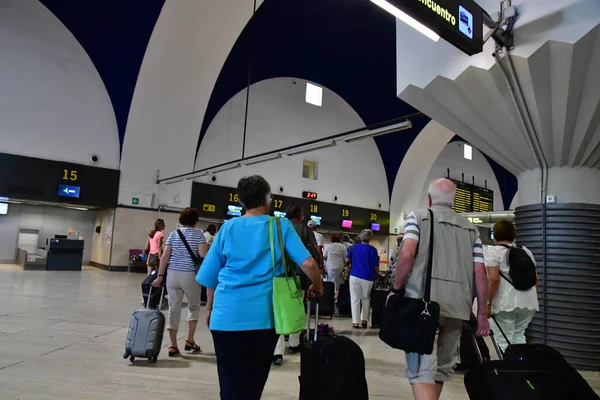 Sevilla; Espanha - 29 de agosto de 2019: Aeroporto de San Pablo — Fotografia de Stock
