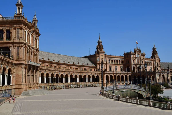 Sevilla; Spain - august 28 2019 : Plaza de Espana Royalty Free Stock Images