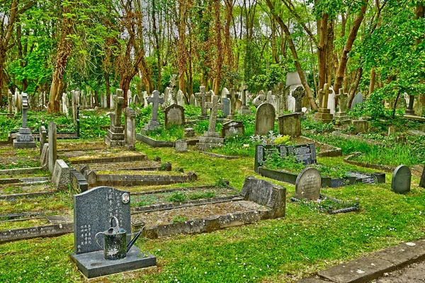 Londra, Inghilterra - 6 maggio 2019: Highgate Cemetery — Foto Stock