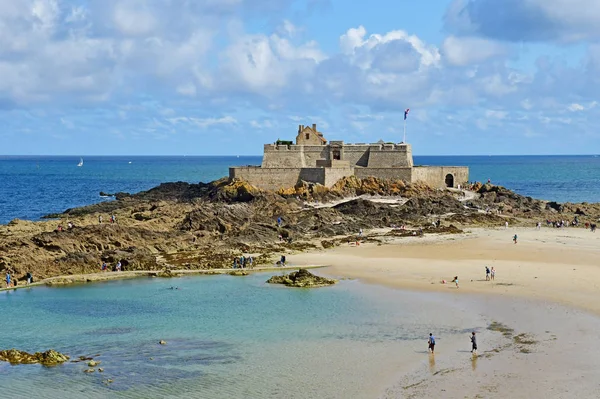 Saint Malo; France - july 28 2019 : Fort Royal — Stock Photo, Image