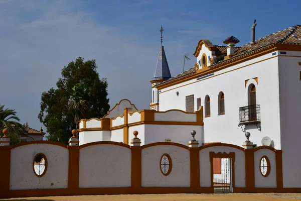 Sevilla; Isla Minima, İspanya - 26 Ağustos 2019 : hacienda — Stok fotoğraf