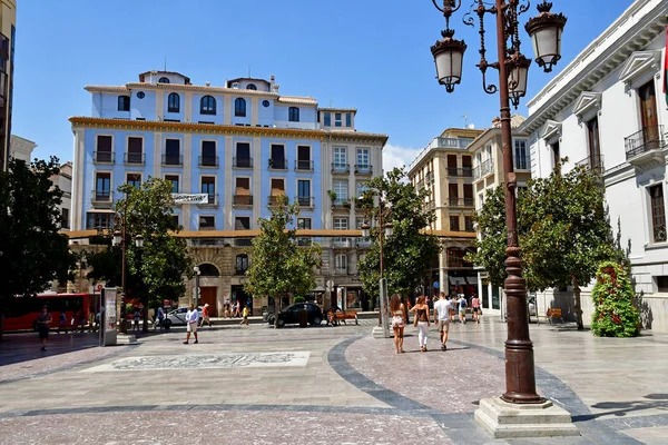 Granada; Spain - august 27 2019 : Plaza del Carmen — Stock Photo, Image