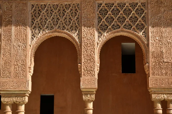 Granada; Spain - august 27 2019 : Alhambra palace — Stock Photo, Image