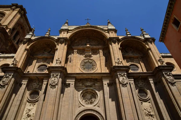Granada; Spain - august 27 2019 : the incarnation cathedral — Stock Photo, Image