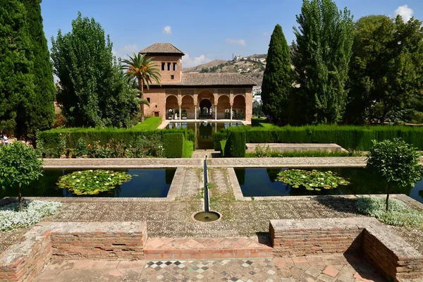 Granada; España - 27 de agosto de 2019: Alhambra — Foto de Stock