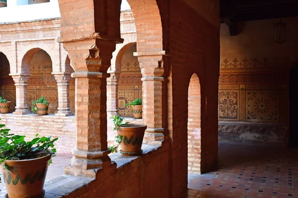 Palos de la Frontera; Španělsko-Srpen 28 2019: klášter La R — Stock fotografie