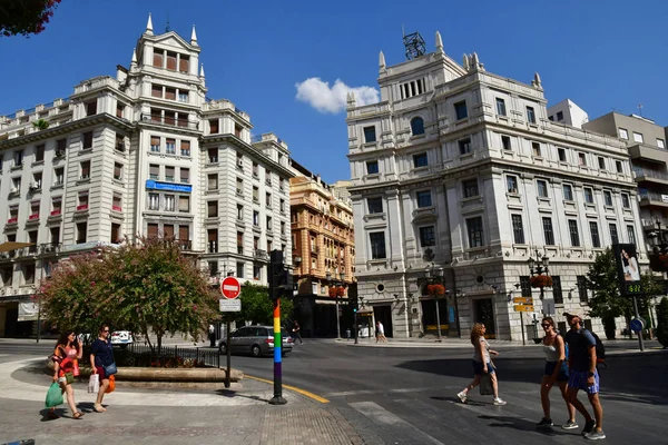 Granada; spanien - 27. august 2019: die moderne stadt — Stockfoto