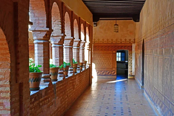 Palos de la Frontera; Spain - august 28 2019 : monastery of la R — Stock Photo, Image