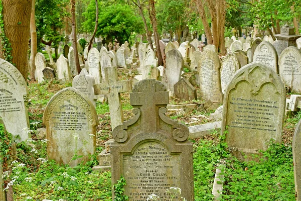 Londra, Inghilterra - 6 maggio 2019: Highgate Cemetery — Foto Stock