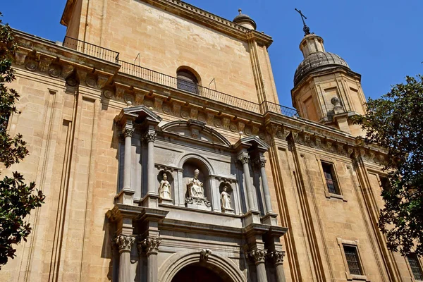 Granada; Spain - august 27 2019 : the incarnation cathedral — Stock Photo, Image